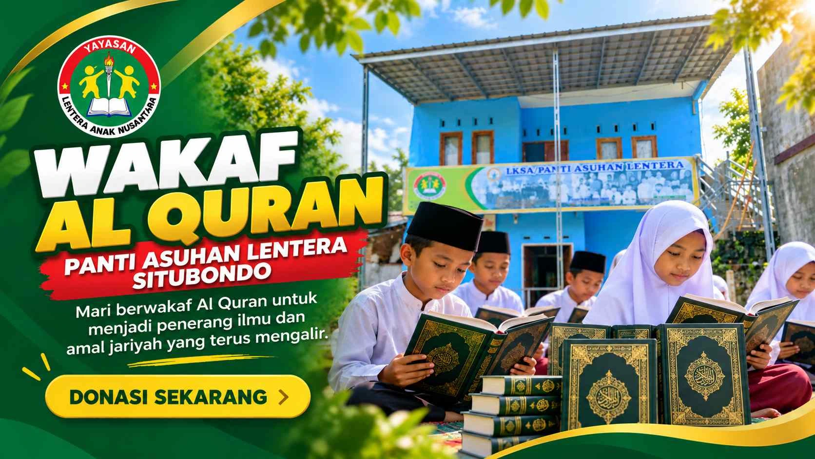 Wakaf Al-Qur’an Anak Yatim | Lentera Situbondo